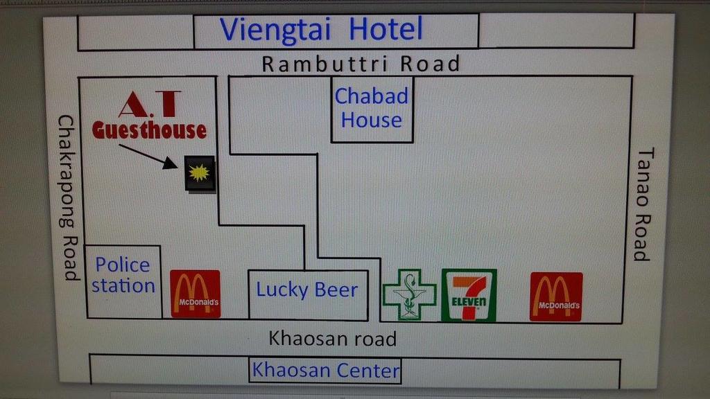 A.T Guesthouse Bangkok Zewnętrze zdjęcie